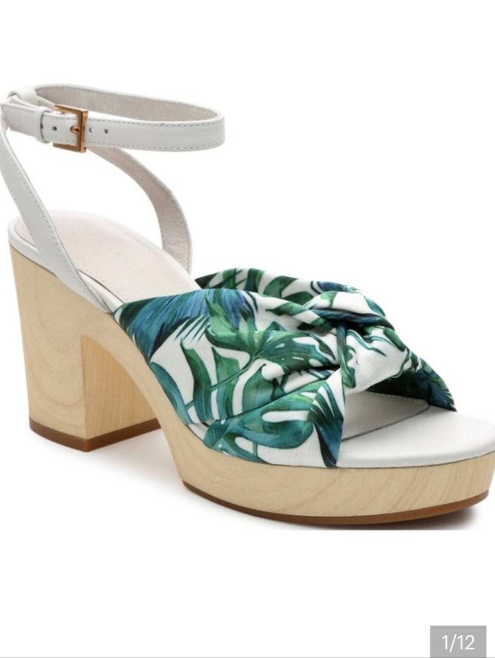 STUNNING Sanctuary Reggae wooden Block Heels